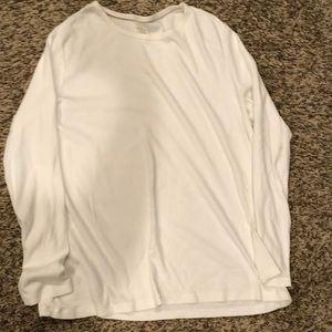 White long sleeve shirt